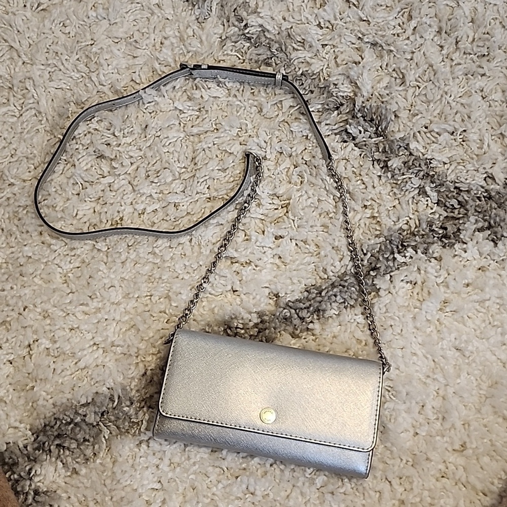Michael Kors wallet with shoulder strap